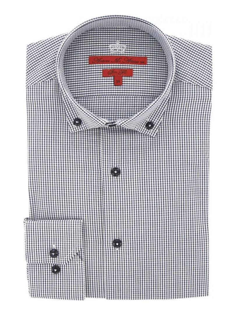 Chemise mode vichy HARRY Bleu