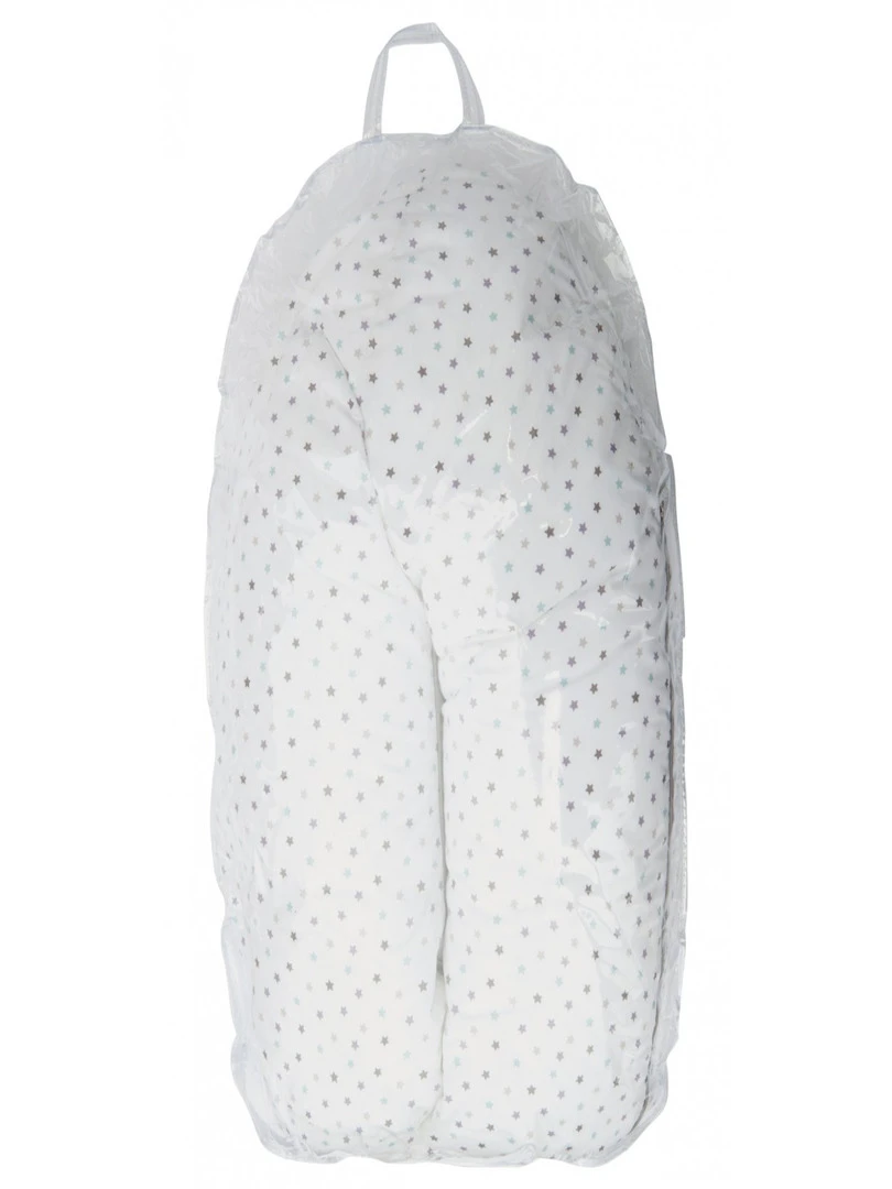 Candide   Coussin de maternité polyester coton blanc/étoiles   Blanc