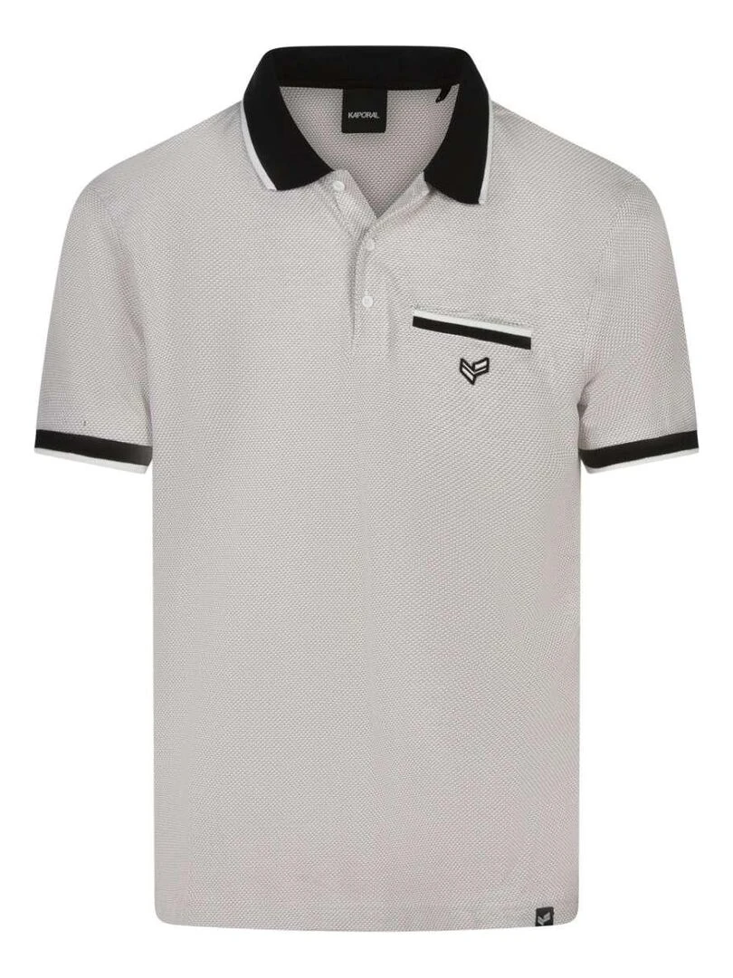 KAPORAL Polo en maille piqué Blanc