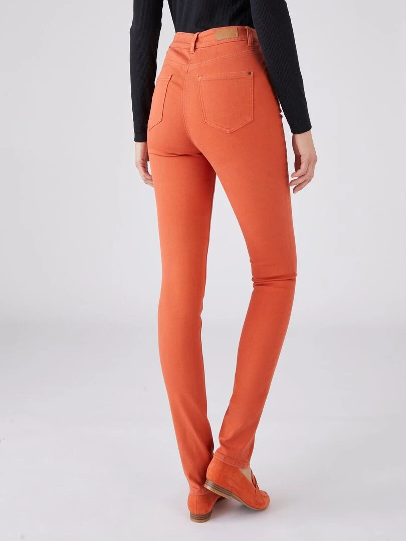 Slim taille haute Perfect Fit by Damart   Damart   Marron foncé
