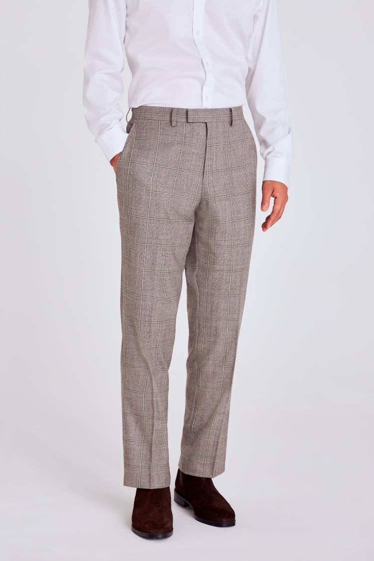 Regular Fit Grey Check Performance Jacket     Buy Online at Moss