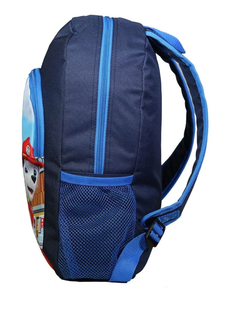 Sac à dos 37 cm avec poche Pat'Patrouille Bleu Bagtrotter   Bleu