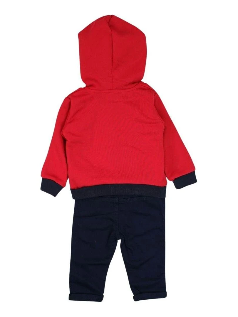 Lee Cooper Ensemble Veste pantalon bébé garçon Imprimé Logo Rouge