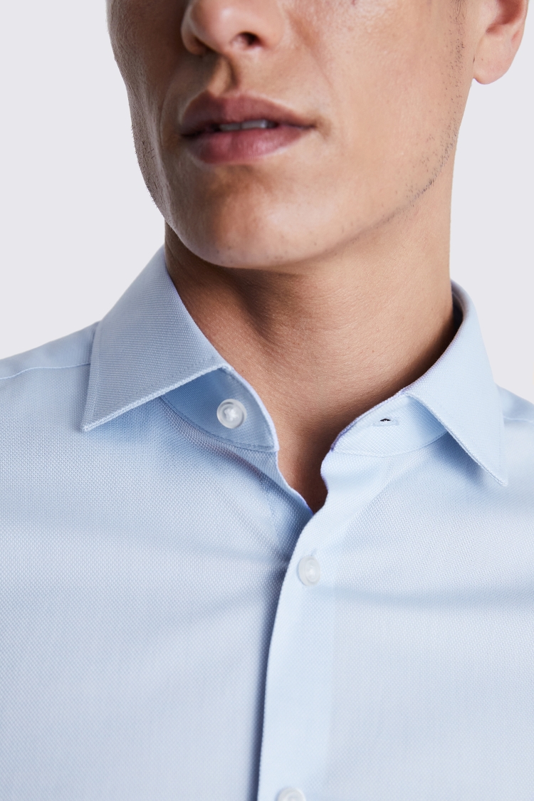 Tailored Fit White Non-Iron Shirt   Buy Online at Moss
