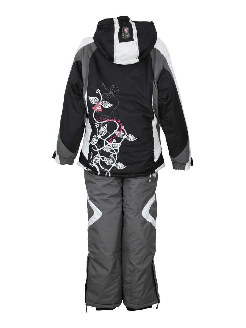 Ensemble de ski fille GILIA PEAK MOUNTAIN Noir Noir