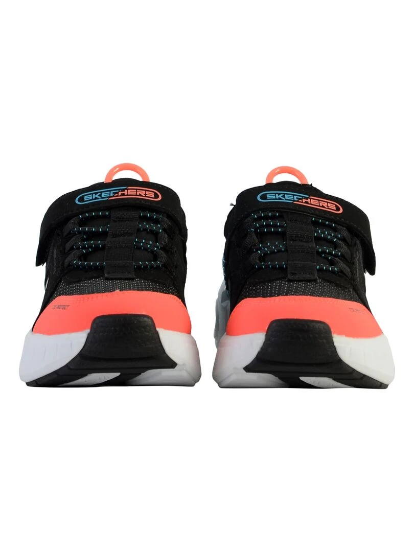 Basket Enfant à Scratch Skechers Gametronix   Noir