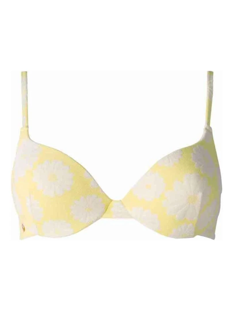Haut de maillot de bain coques push up LIMONCELLO Brigitte Bardot Bain Jaune
