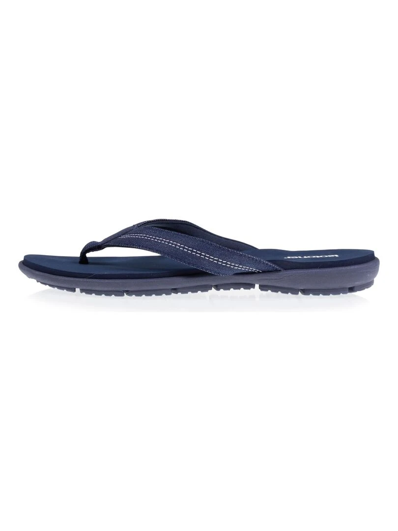 Tongs sport Femme confort tige jean marine   Bleu marine