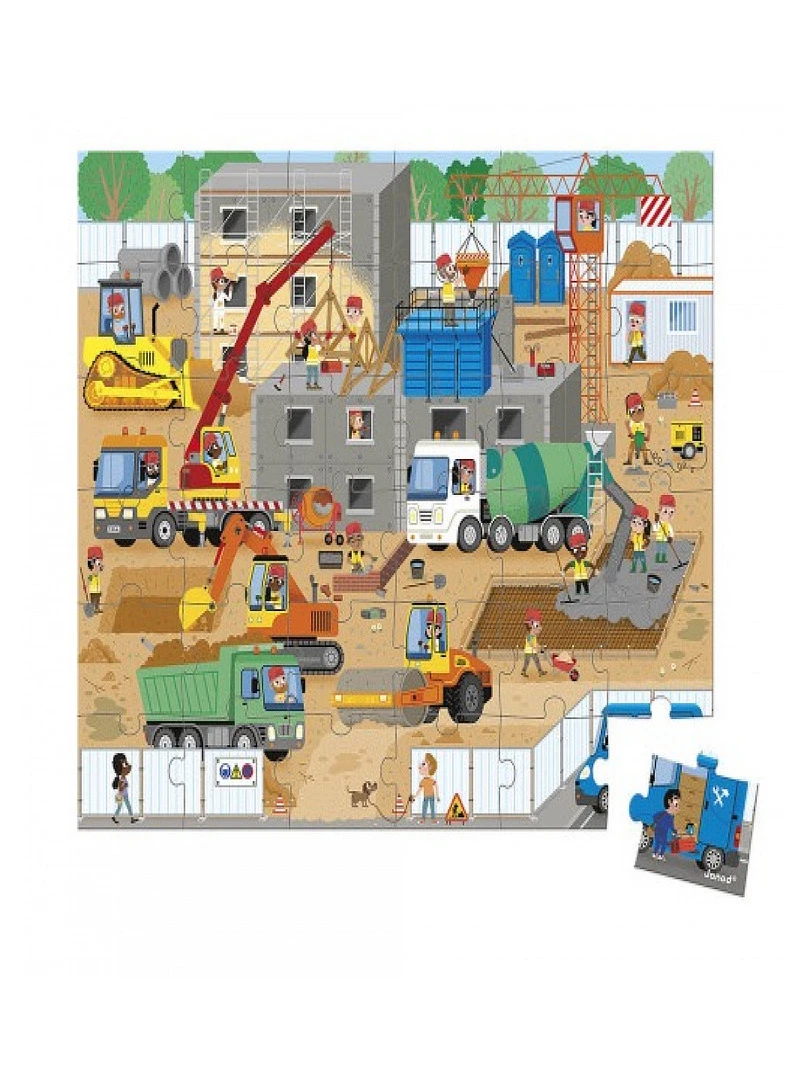 Puzzle Chantier (36 Pièces) N/A