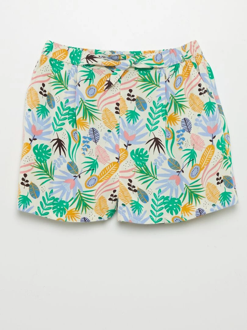 Short fluide Blanc