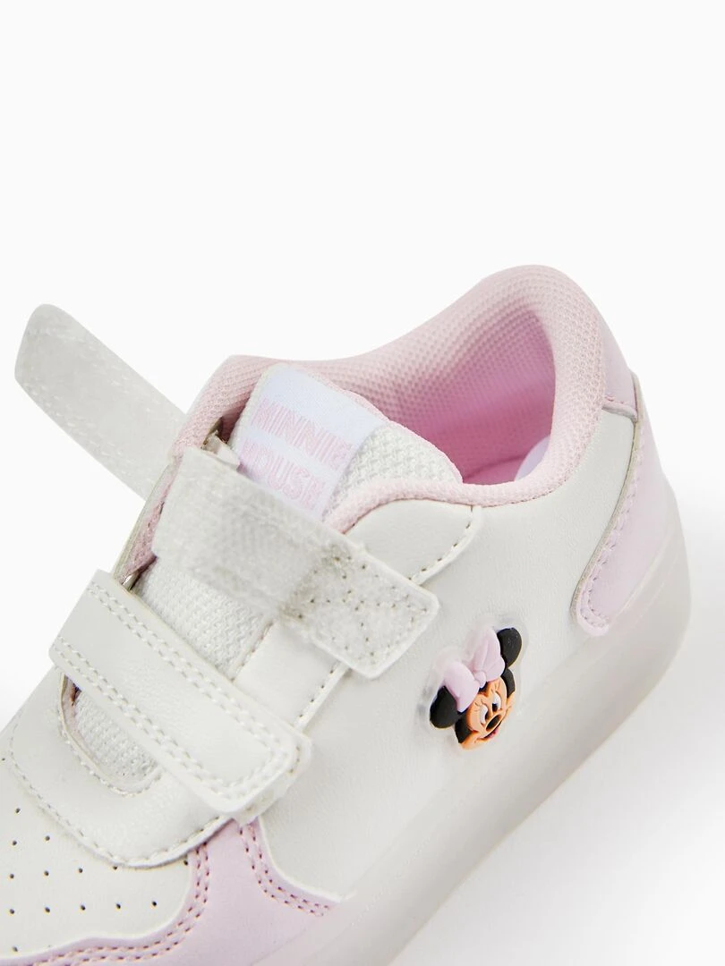 Baskets Lumineuses Bébé Fille 'Minnie'  DISNEY   Mauve
