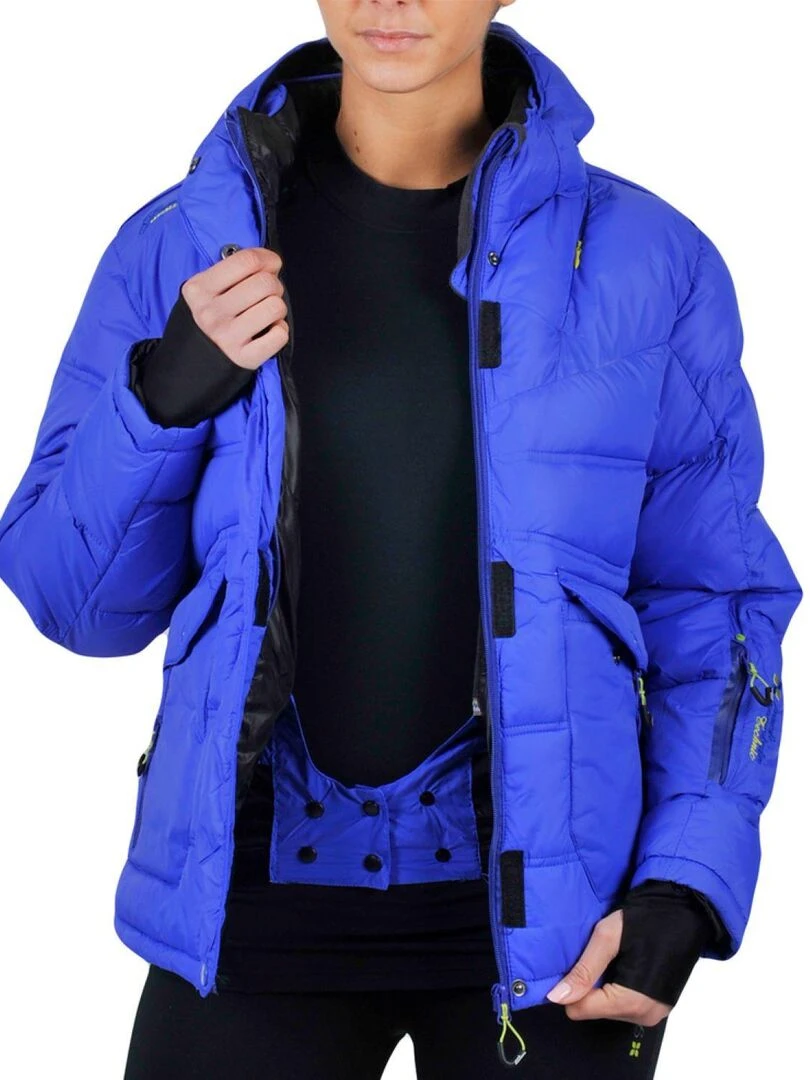Doudoune de ski femme ANECY   PEAK MOUNTAIN   Violet