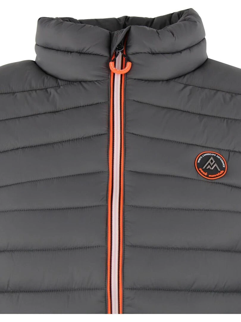 Doudoune fine sans manches homme COTI   PEAK MOUNTAIN   Gris