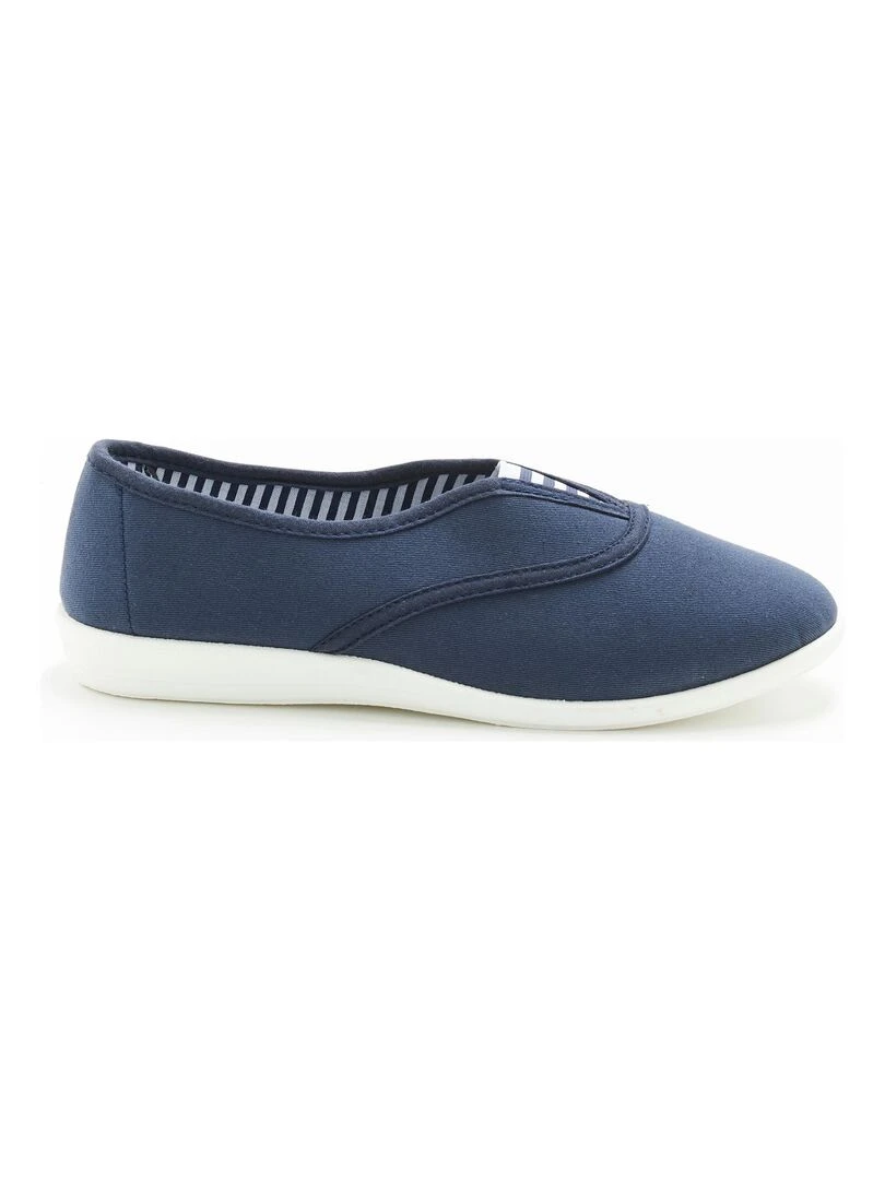 Ballerines en toile   Damart   Bleu marine