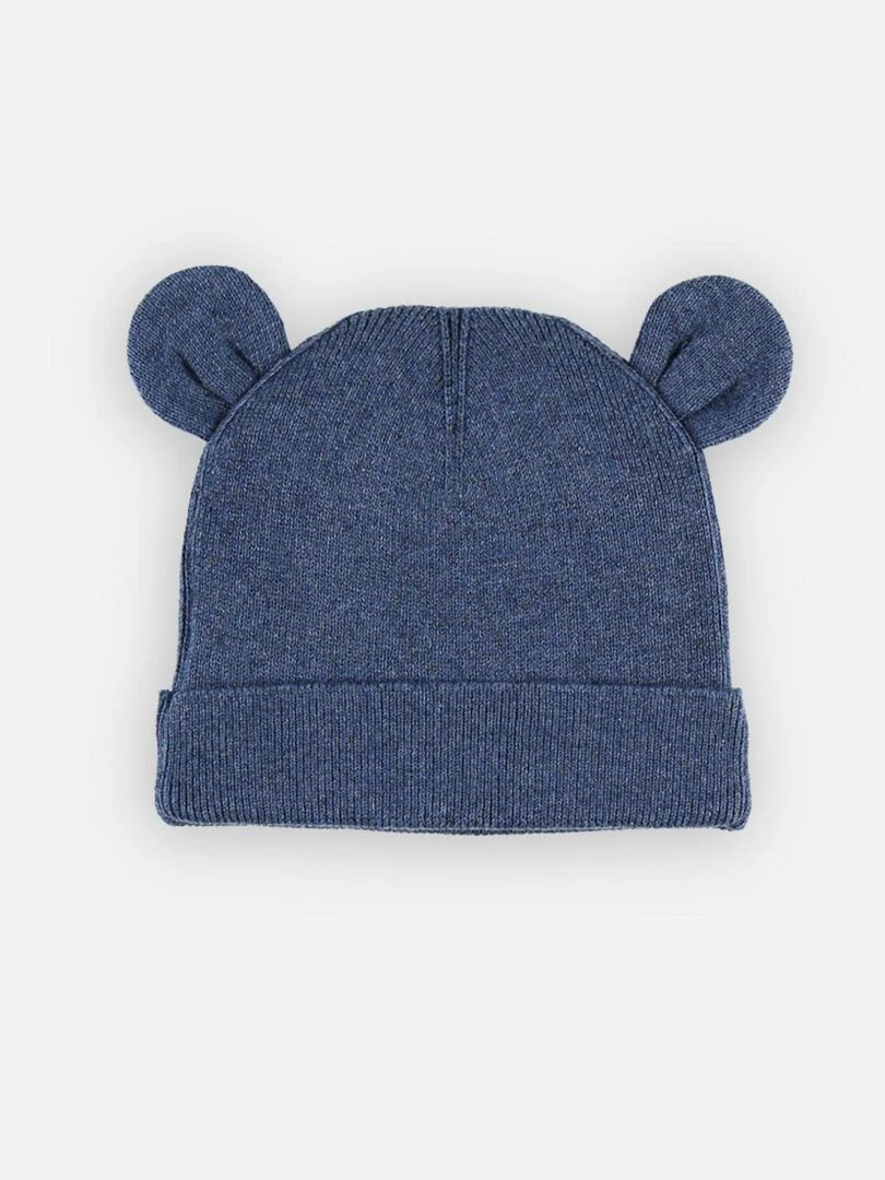 Bonnet en tricot Noukie's Bleu