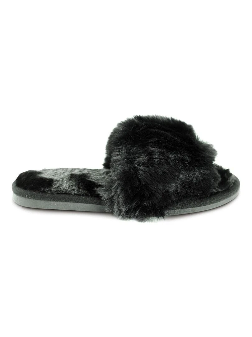 Chaussons Claquettes Kebello Noir Noir