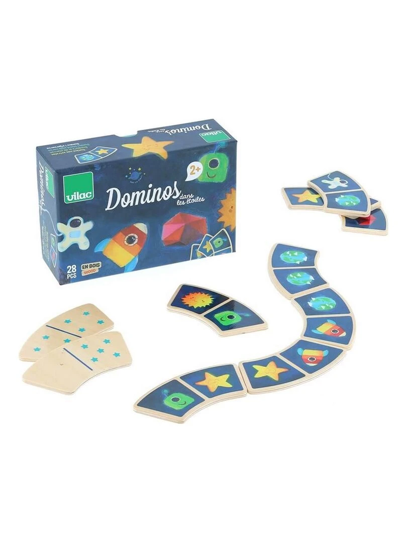 Dominos en bois : Dans les étoiles N/A