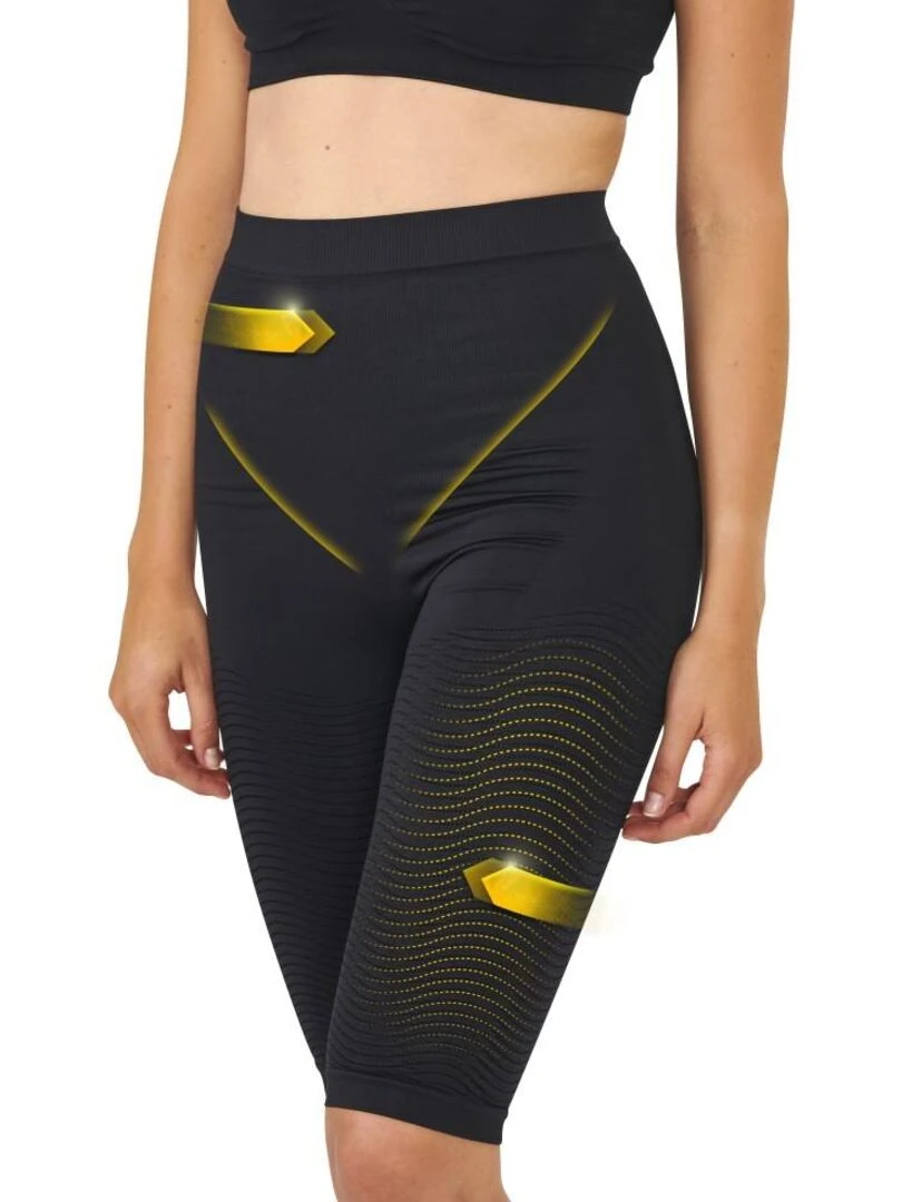 Panty minceur massant noir LIPO ACTIF Noir