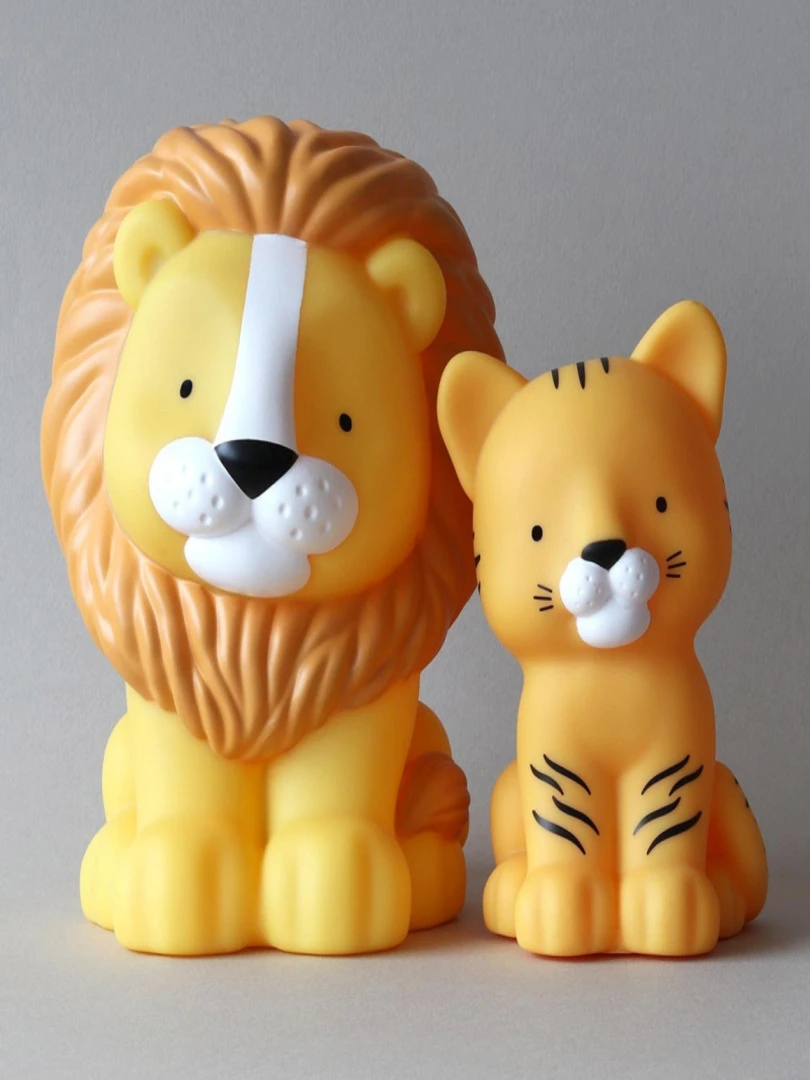 Petite veilleuse Tigre (13 cm)   Jaune