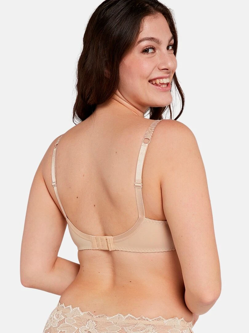 Soutien gorge dentelle Arum 'Sans Complexe' Beige