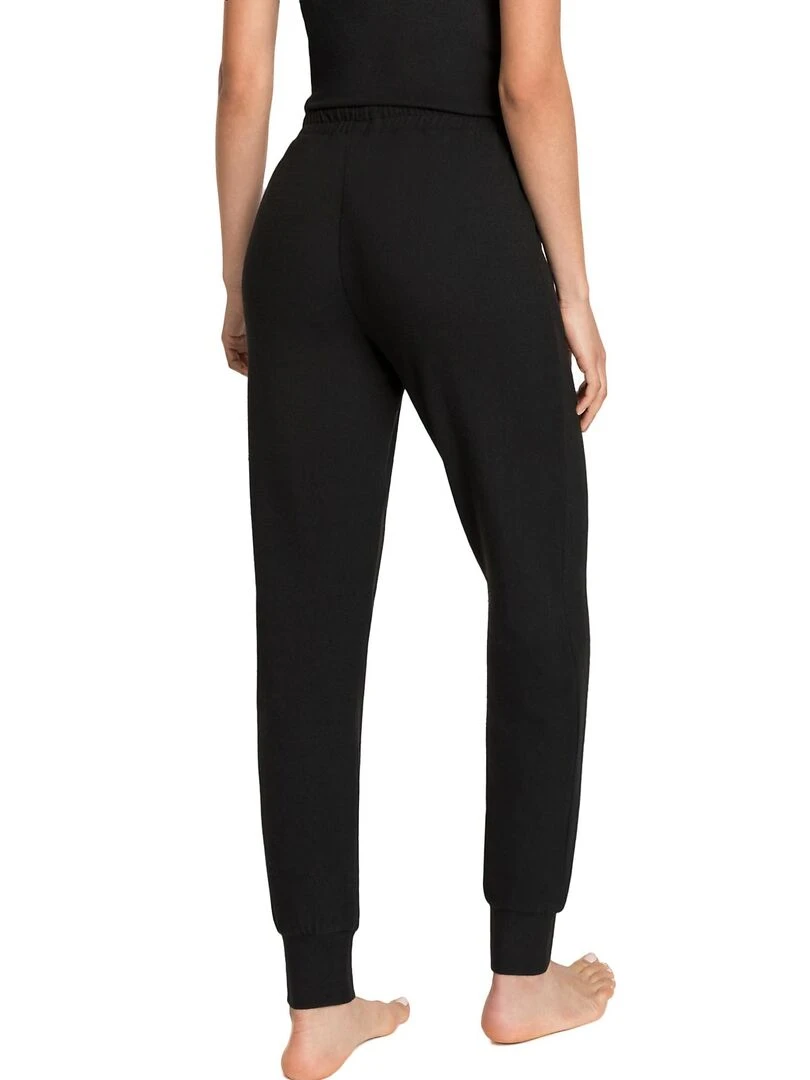 Pantalon loungewear resserré Strick Noir
