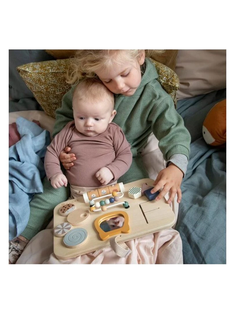 Panneau d'activités en bois Woodland Sebra Multicolore