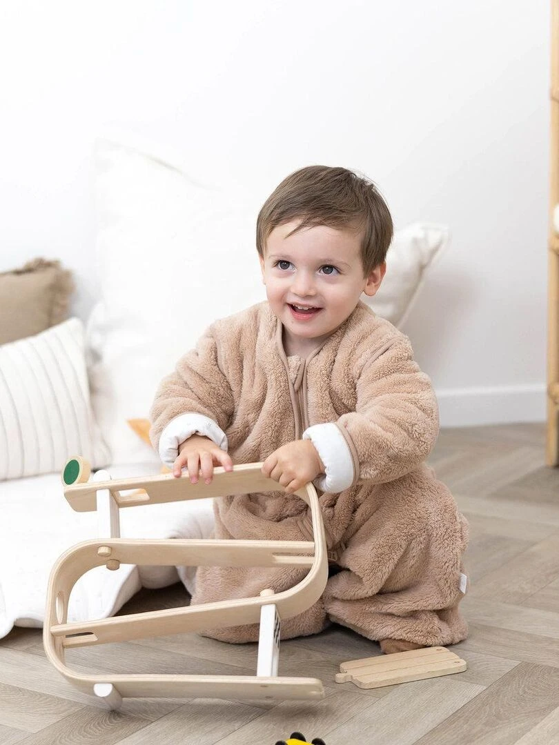 Bemini Gigoteuse jambes séparables Softy et jersey Beige