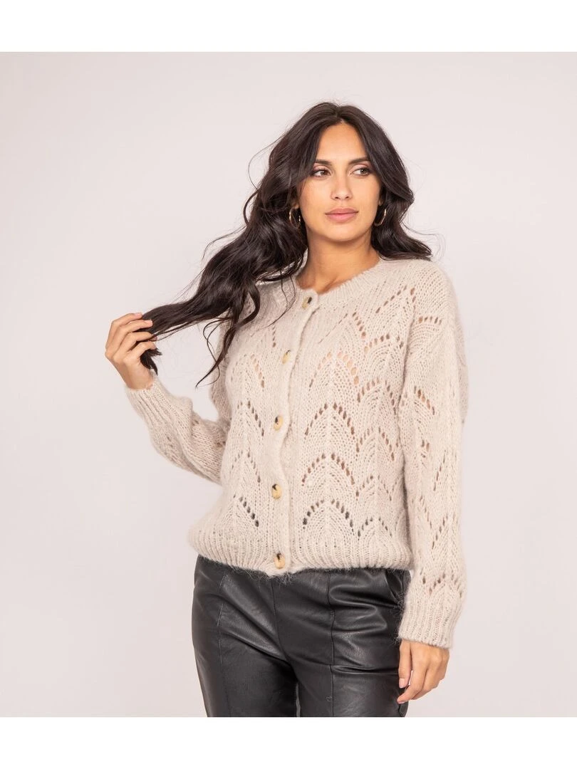 Gilet KAMILIA Beige