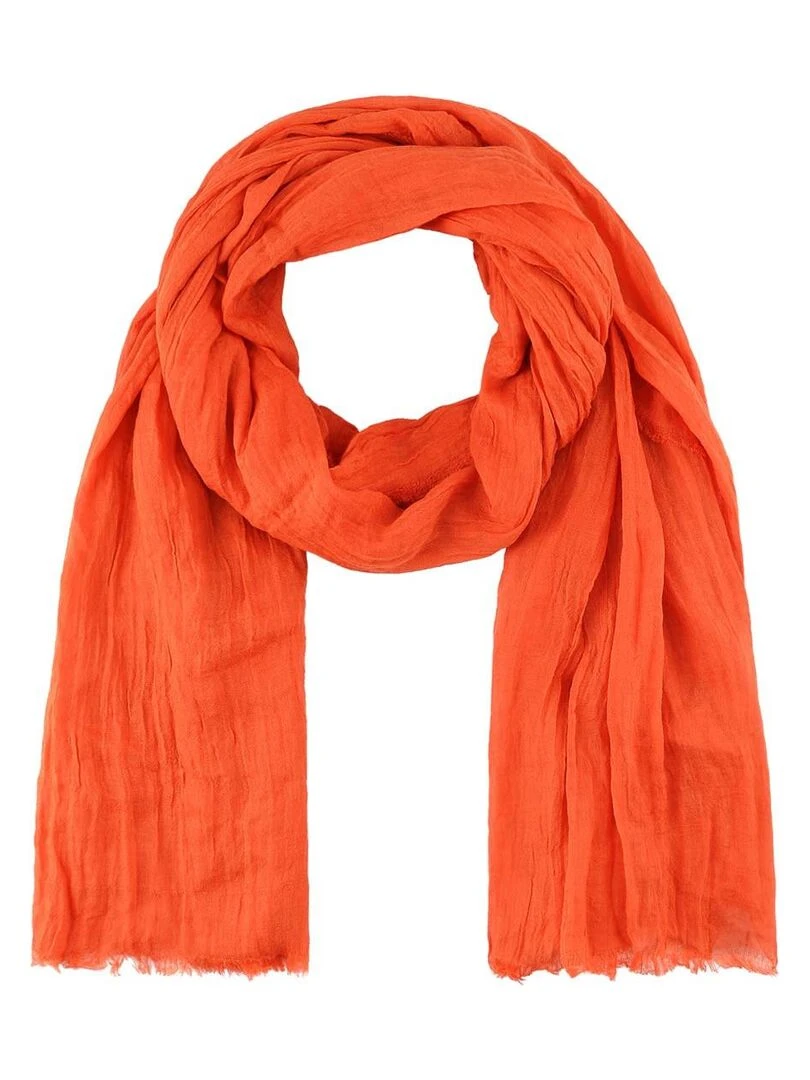 Chèche Froissé Touch Orange