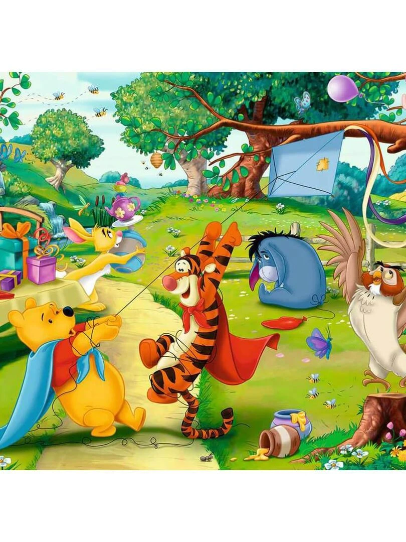 Puzzle 100 pièces XXL : Disney Winnie l'Ourson : Le sauvetage N/A