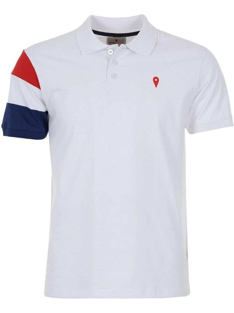Polo manches courtes homme CICOLOR DEGRE CELSIUS Blanc