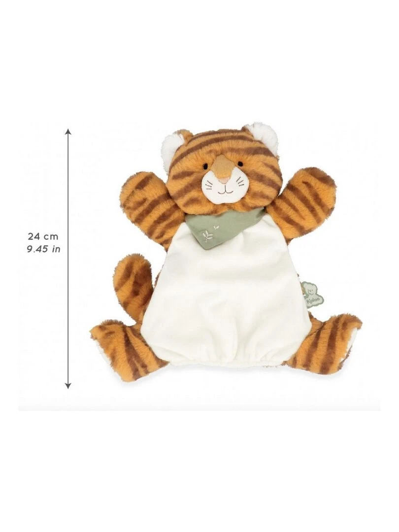 Marionette Tigre Papaye   24 cm   Multicolore