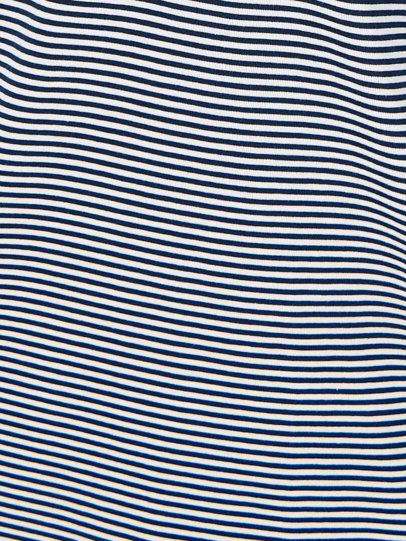 Pyjashort en maille jersey Climatyl   Damart   Bleu marine