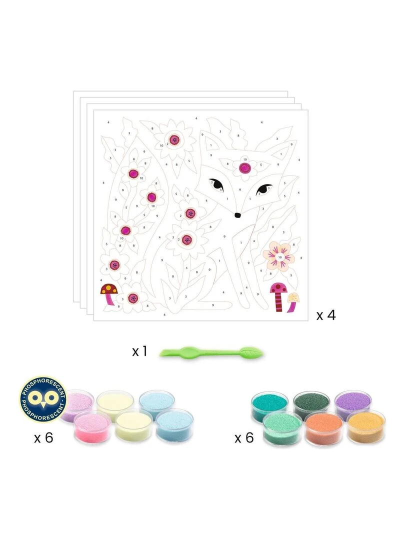 Sables Colorés Garden Lights   'djeco'   N/A