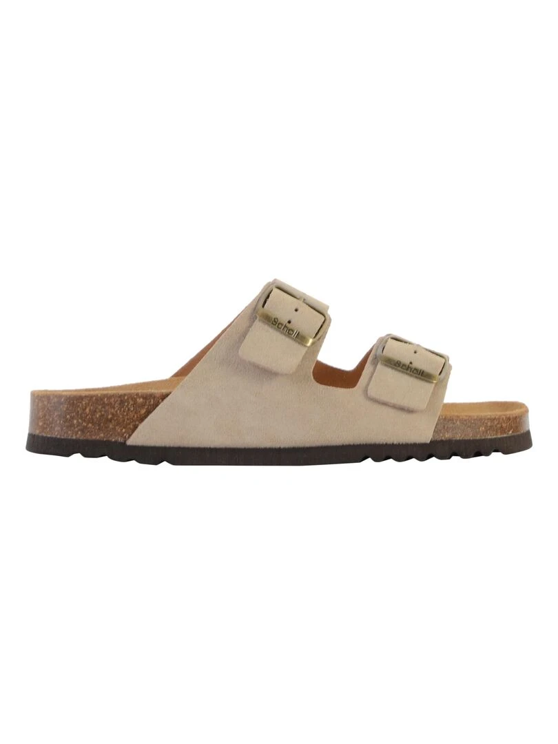 Mules Cuir Scholl Josephine   Beige