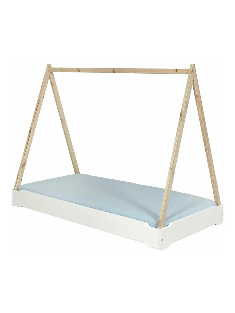 Lit empilable cabane Jelly AKITEN RETAIL Blanc Blanc
