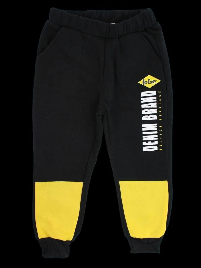 Lee Cooper   ​​Ensemble ​​Veste sweat pantalon garçon Imprimé Lee Cooper   Noir