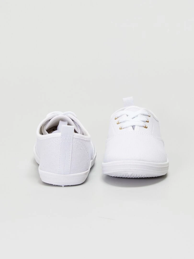 Baskets basiques   Blanc