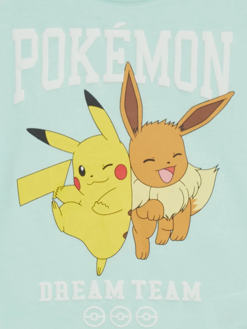 Ensemble pyjama court 'Pokémon' 2 pièces Bleu