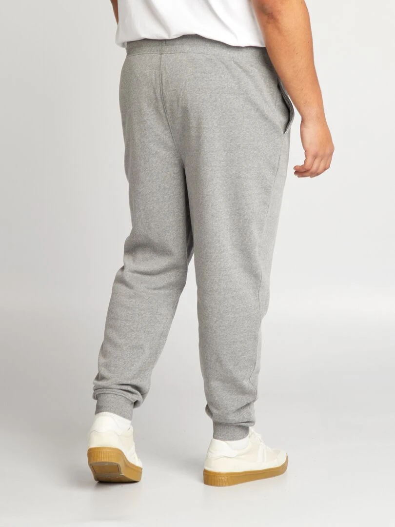 Pantalon de jogging en molleton   Gris