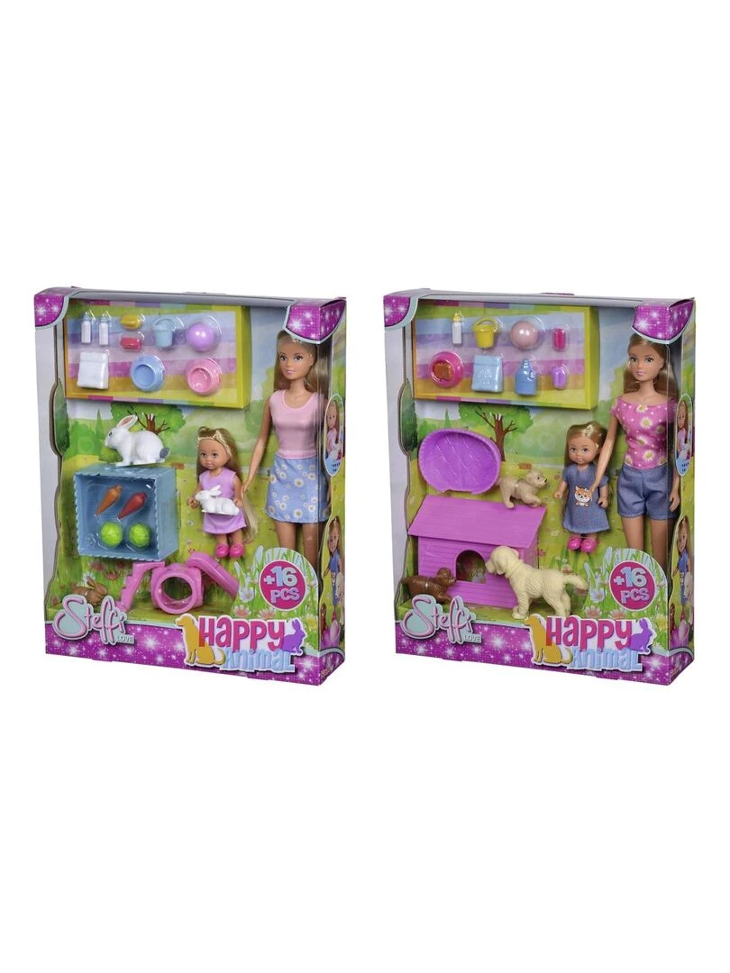 Steffi Love Poupée mannequin Happy Animal 29 cm N/A
