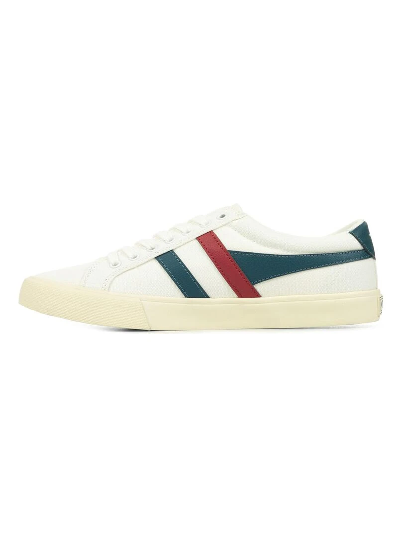 Baskets Gola Varsity   Blanc Rouge Bleu
