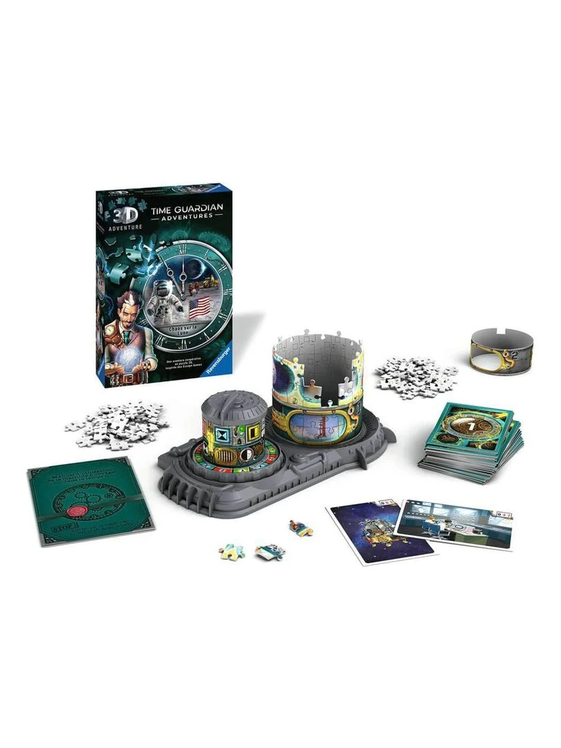 Puzzle 3D 216 pièces : Time Guardian Adventures : Chaos sur la Lune N/A