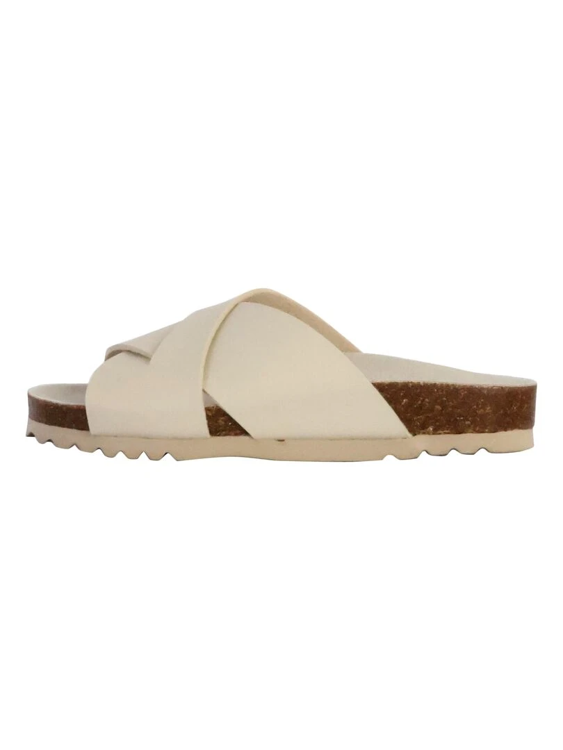 Sandales à Enfiler Scholl Vivian Beige