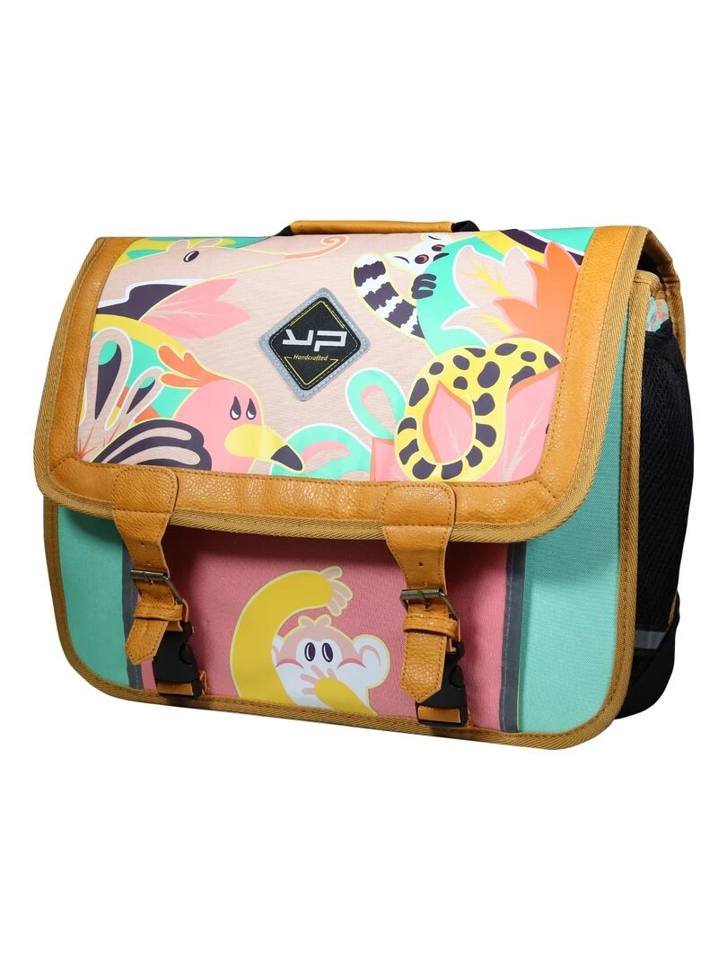 BODYPACK Cartable 38 cm recyclé Jungle Multicolore