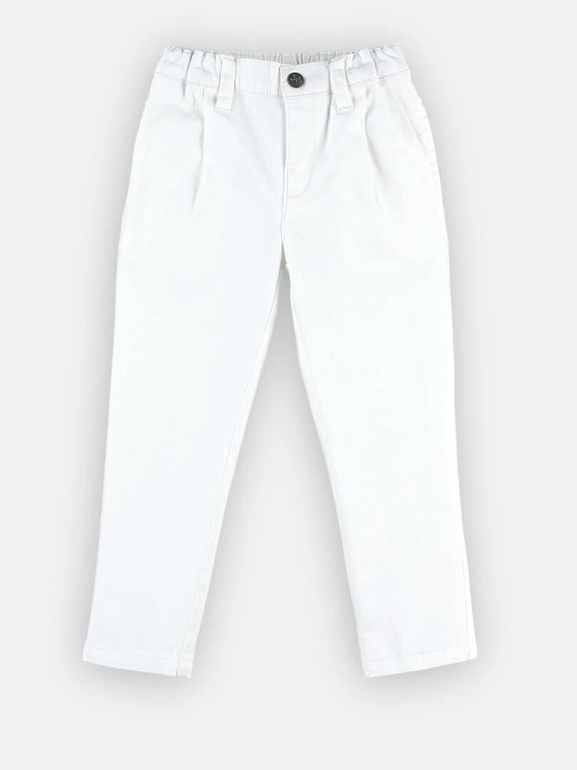Pantalon en twill cassé Noukie's Blanc