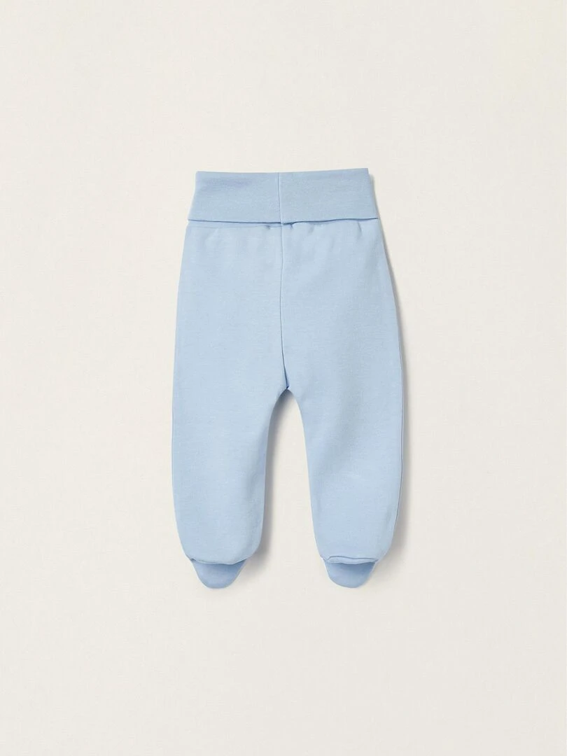 Pack 4 Pantalons à Pieds pour Bébé 'Extra Comfy' ESSENTIALS LINE Multicolore