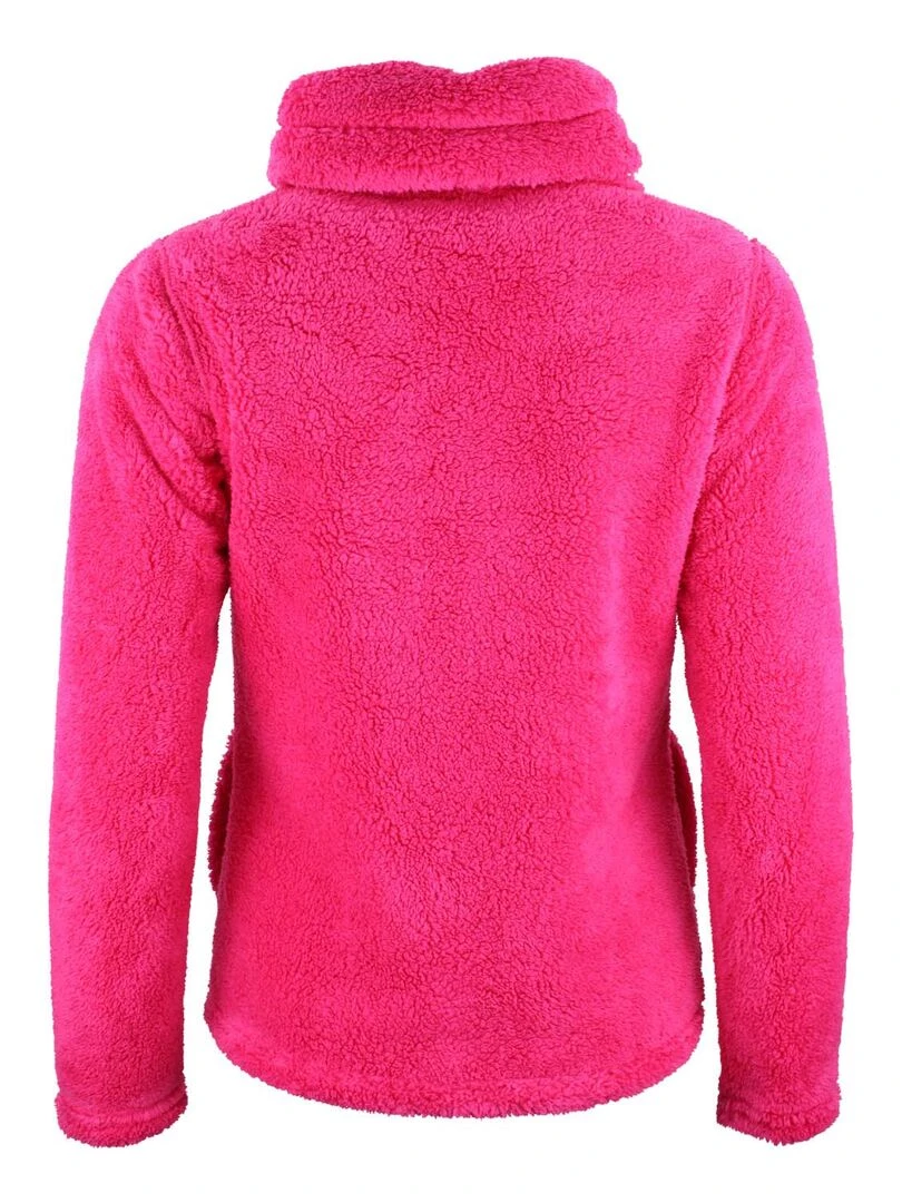 Blouson polaire femme ASANA Rose fushia