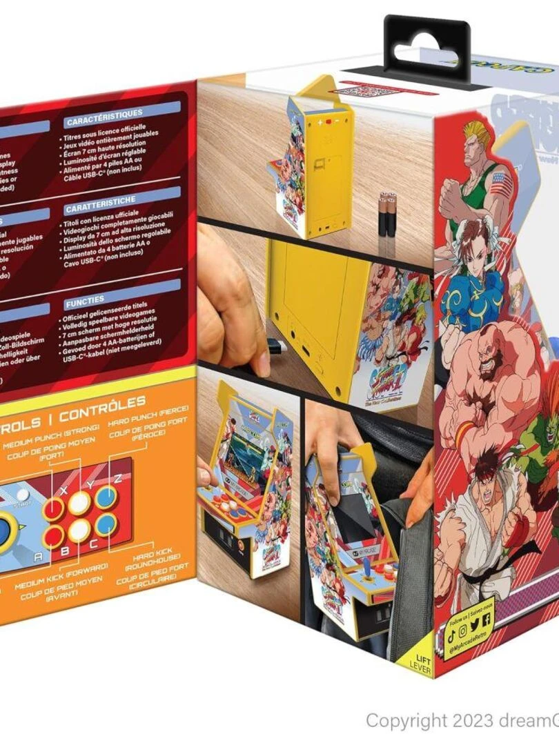 Micro Player STREET FIGHTER Mini Borne My Arcade   N/A