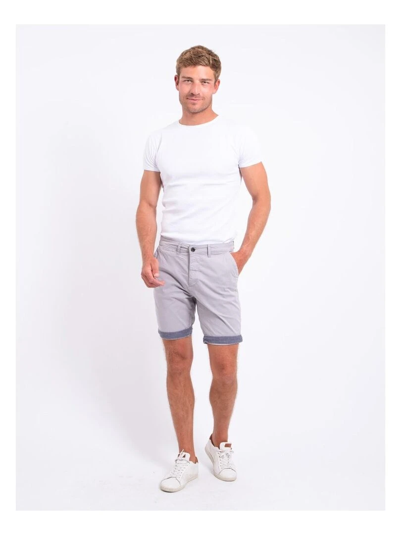 Bermuda chino BAZY   Gris